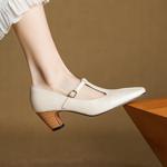 Handcrafted Luxury Leather Women's Shoes for Timeless Elegance(EcqiH-7370)