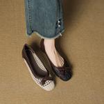 Handcrafted Luxury Leather Women's Shoes: Timeless Elegance(EcqiH-7385)