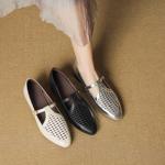 Luxury Handcrafted Leather Women's Shoes with Exquisite Craftsmanship(EcqiH-7399)