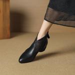 Handcrafted Genuine Leather Women's Shoes: Timeless Elegance & Luxury(EcqiH-7529)