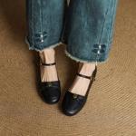 Handcrafted Luxury Genuine Leather Women's Shoes: Exquisite Craftsmanship Meets Timeless Elegance(EcqiHY-7553)