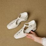 Handcrafted Genuine Leather Women’s Shoes: Luxurious Elegance in Every Stitch(EcqiHL-7556)