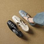 Handcrafted Genuine Leather Women’s Shoes: Luxurious Elegance in Every Stitch(EcqiHL-7556)