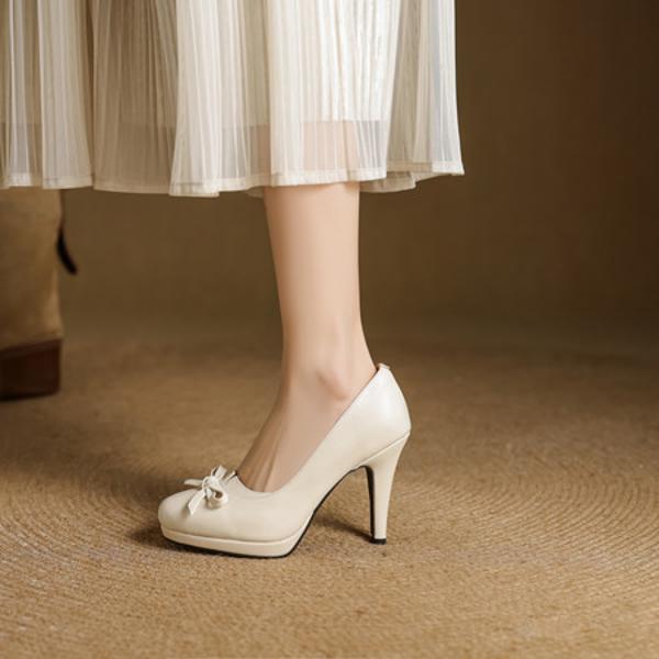 Handcrafted Genuine Leather Women's Shoes: Elegance, Quality, and Luxury Redefined(EcqiHY-7570)