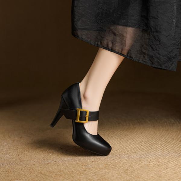 Elegance in Every Stitch: Handcrafted Luxury Leather Shoes(EcqiHY-7575)