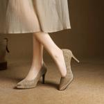 Luxurious Handcrafted Leather Women's Shoes - Timeless Elegance(EcqiHY-7579)