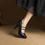 Handcrafted Luxe Genuine Leather Women's Shoes - Elegance Redefined(EcqiHY-7578)