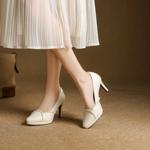 Luxurious Handcrafted Leather Women’s Shoes: Elegance in Every Detail(EcqiHY-7572)