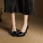 Luxurious Handcrafted Leather Women’s Shoes: Elegance in Every Detail(EcqiHY-7572)