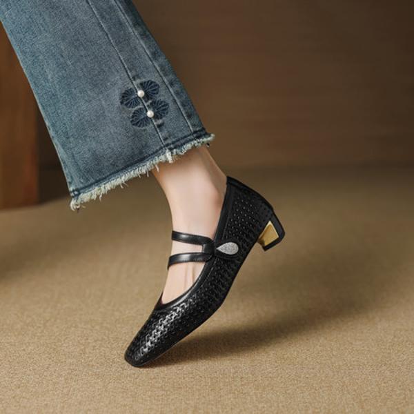 Elegant Handcrafted Leather Shoes: Luxurious Quality Craftsmanship(EcqiHL-7602)