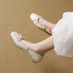 Handcrafted Luxury Leather Women's Shoes: Elegance Redefined(EcqiHL-7605)