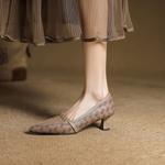 Handcrafted Luxury Leather Shoes for Elegant Women(EcqiH-7599)