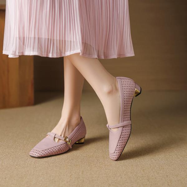 Elegant Handcrafted Leather Footwear for Luxe Style(EcqiHL-7603)