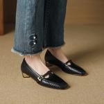 Elegant Handcrafted Leather Footwear for Luxe Style(EcqiHL-7603)