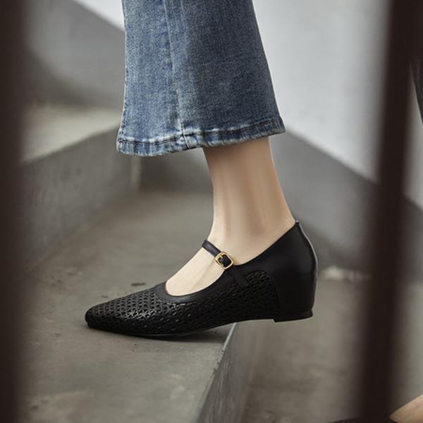 Handcrafted Leather Women’s Shoes: Exquisite Quality and Elegant Design(EcqiHJ-7625)