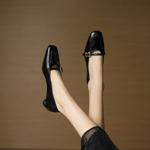 Handcrafted Luxury Leather Women's Shoes of Elegance(EcqiHL-7658)