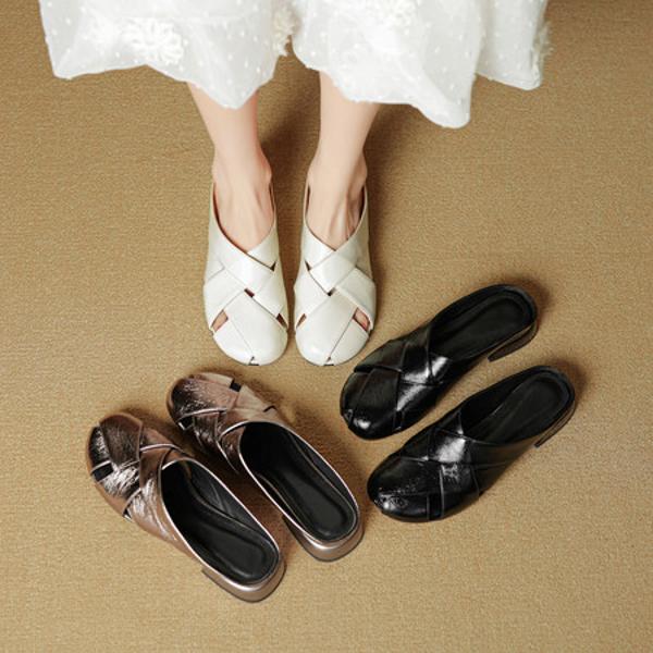 Handcrafted Luxury Leather Women's Shoes, Elegance Redefined(EcqiHL-7780)