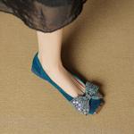 Exquisite Handcrafted Leather Women's Shoes: Elegance Redefined(EcqiH-7778)