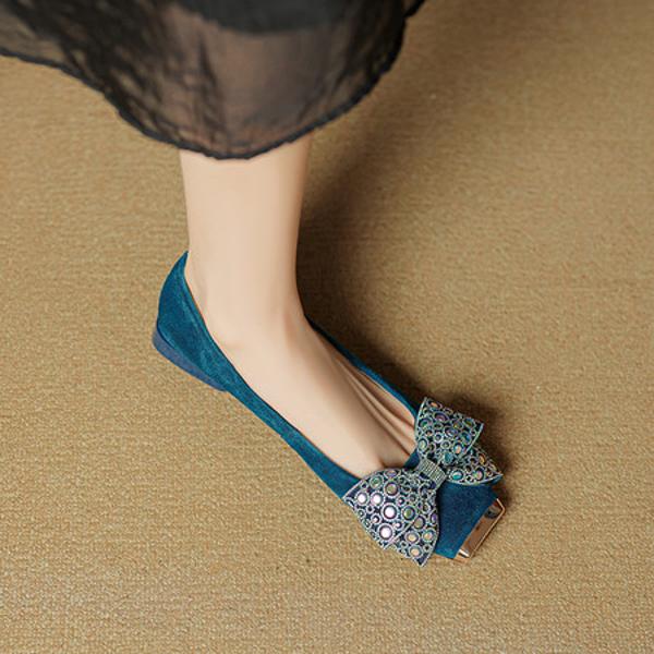 Exquisite Handcrafted Leather Women's Shoes: Elegance Redefined(EcqiH-7778)