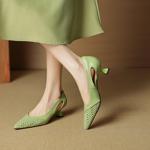 Handcrafted Luxury Genuine Leather Women's Shoes - Elegance Redefined(EcqiH-7805)