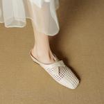 Elegant Handcrafted Leather Women's Shoes with Luxurious Quality(EcqiH-7806)