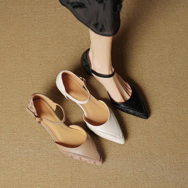 Handcrafted Luxury Leather Women's Shoes: Timeless Elegance and Superior Craftsmanship(EcqiH-7812)