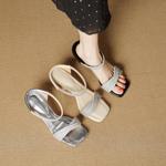 Handcrafted Genuine Leather Women's Shoes: Exquisite Elegance and Luxury(EcqiHY-7822)