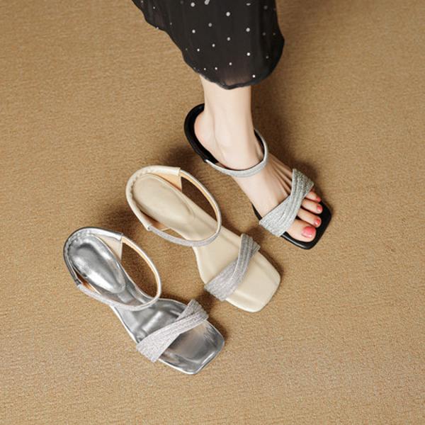 Handcrafted Genuine Leather Women's Shoes: Exquisite Elegance and Luxury(EcqiHY-7822)