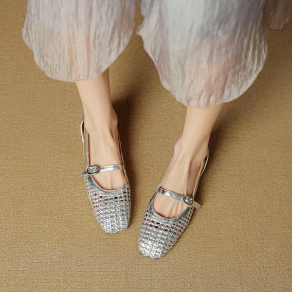 Exquisite Handcrafted Leather Women's Shoes: Luxury, Elegance, and Quality Artistry(EcqiH-7808)