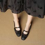 Exquisite Handcrafted Leather Women's Shoes: Luxury, Elegance, and Quality Artistry(EcqiH-7808)