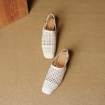 Elegant Handcrafted Leather Women's Shoes with Luxurious Quality(EcqiH-7830)