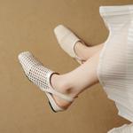 Elegant Handcrafted Leather Women's Shoes with Luxurious Quality(EcqiH-7830)