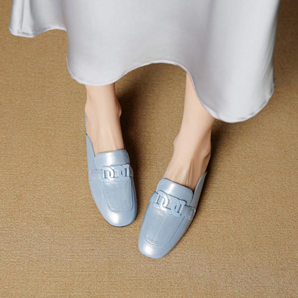 Handcrafted Genuine Leather Women's Shoes: Luxury, Elegance, Quality(EcqiH-7838)