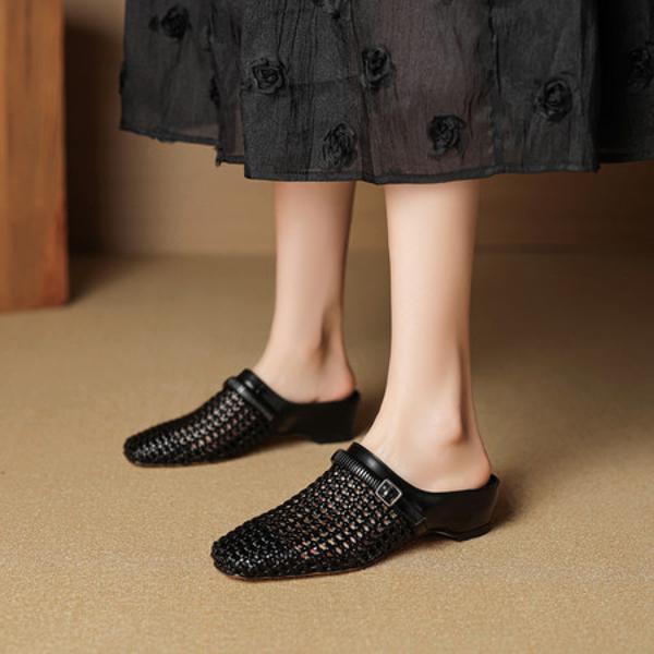 Handcrafted Leather Women's Shoes: Luxury & Elegance(EcqiHL-7828)