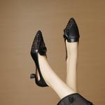 Elegantly Crafted Genuine Leather Women's Shoes(EcqiH-7825)