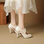 Exquisite Handcrafted Leather Women's Shoes: The Essence of Luxury and Elegance(EcqiHY-7858)