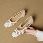 Elegant Handcrafted Leather Women's Shoes of Luxe Quality(EcqiH-7862)