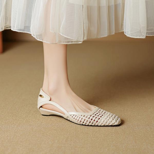 Handcrafted Leather Women's Shoes: A Touch of Luxury Elegance(EcqiH-7875)