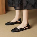 Handcrafted Leather Women's Shoes: A Touch of Luxury Elegance(EcqiH-7875)