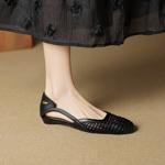 Handcrafted Leather Women's Shoes: A Touch of Luxury Elegance(EcqiH-7875)