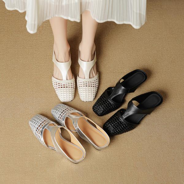 Exquisite Handcrafted Genuine Leather Women's Shoes: Elegance Meets Luxury Quality(EcqiH-7865)