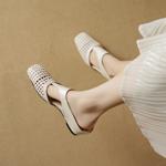 Exquisite Handcrafted Genuine Leather Women's Shoes: Elegance Meets Luxury Quality(EcqiH-7865)