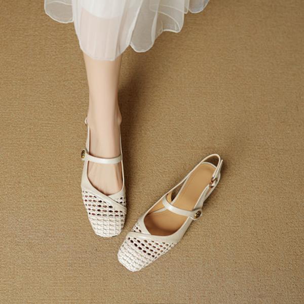 Luxurious Handmade Leather Women’s Shoes: Crafted with Elegance and Quality.(EcqiH-7855)
