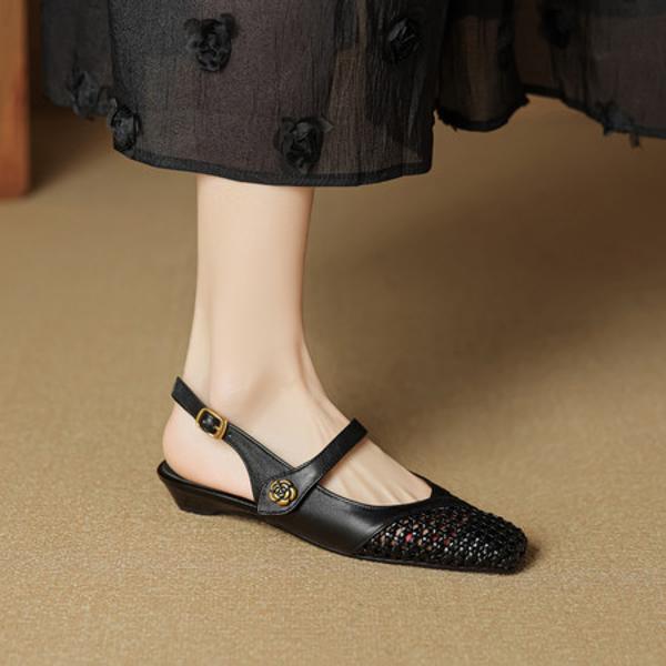 Luxurious Handmade Leather Women’s Shoes: Crafted with Elegance and Quality.(EcqiH-7855)