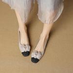 Luxury Handcrafted Leather Women's Shoes with Exquisite Craftsmanship(EcqiH-7901)