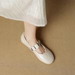 Handcrafted Leather Women's Shoes: Exquisite Quality & Timeless Elegance(EcqiH-7886)