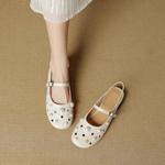 Handcrafted Leather Women's Shoes: Timeless Elegance(EcqiH-7885)