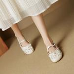 Handcrafted Leather Women's Shoes: Timeless Elegance(EcqiH-7885)