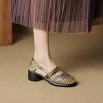 Handcrafted Genuine Leather Women's Shoes - Exquisite Elegance & Luxury Quality(EcqiH-7892)