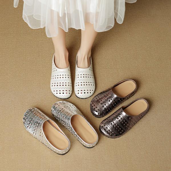 Handcrafted Luxury Leather Shoes for Elegant Women(EcqiHC-7895)